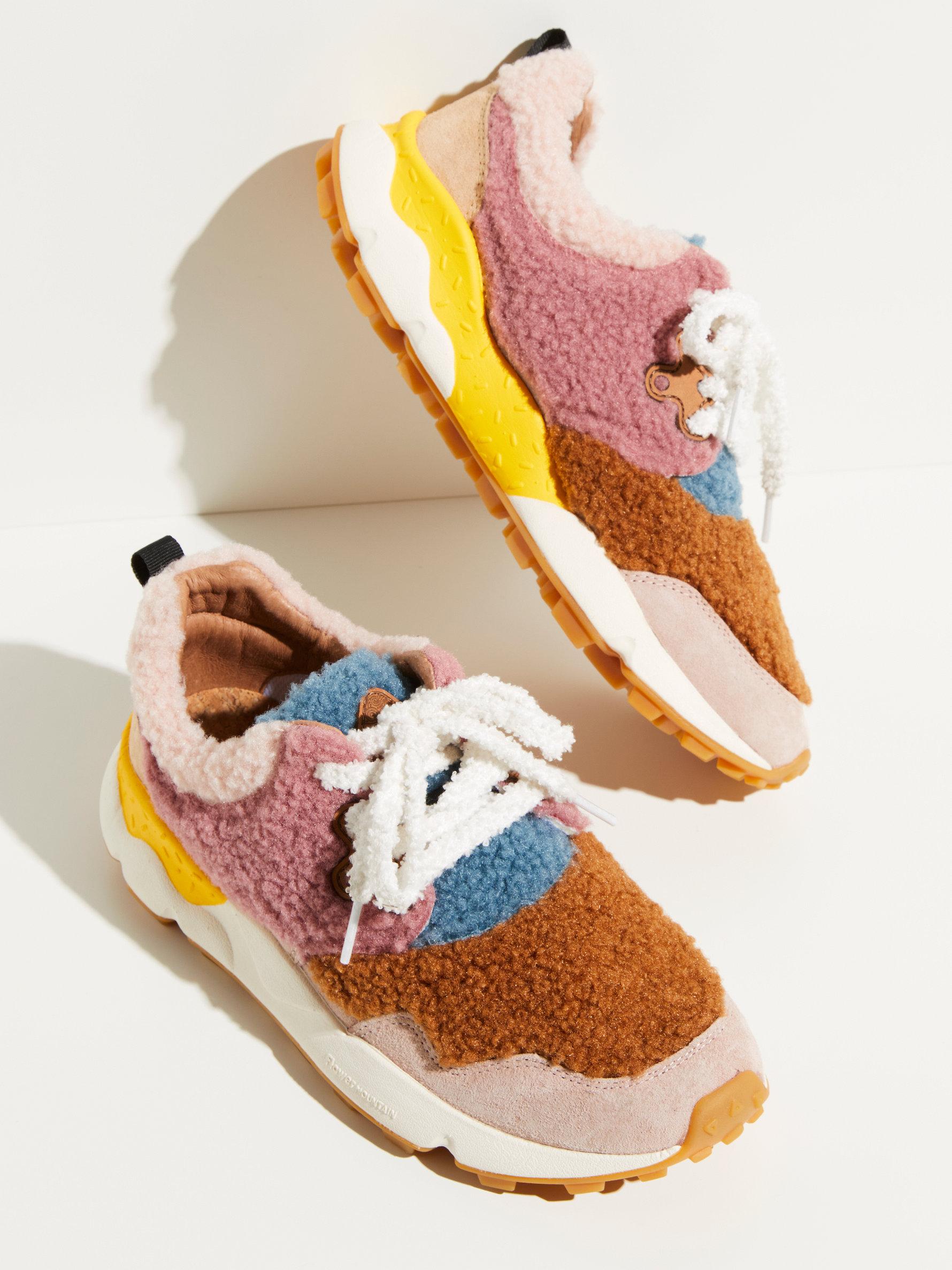 shearling sneakers