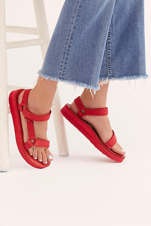 Ladies Sandals Red Teva Sandals Teva Women's Hurricane XLT2 Sport