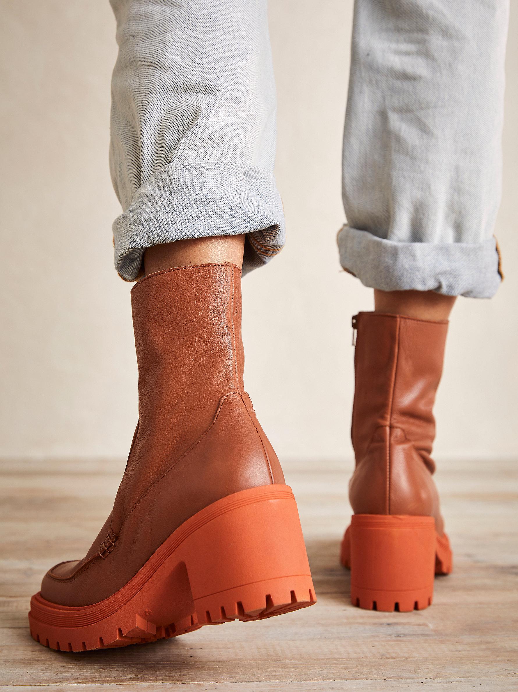 Free People Penny Second Skin Ankle Boots | Lyst