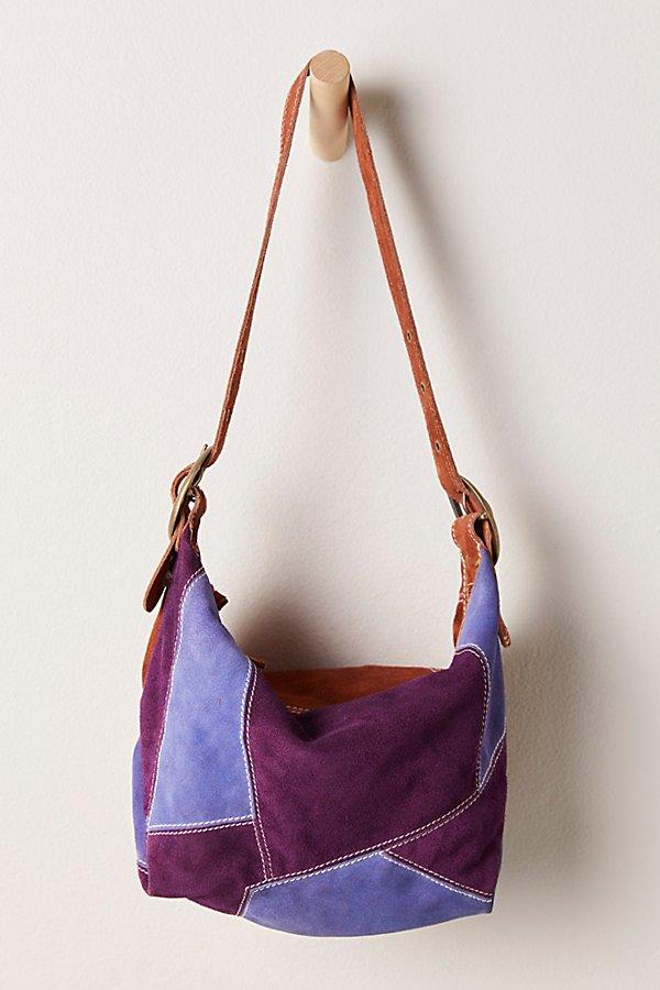 Free People Montage Suede Shoulder Bag in Purple | Lyst display picture 1