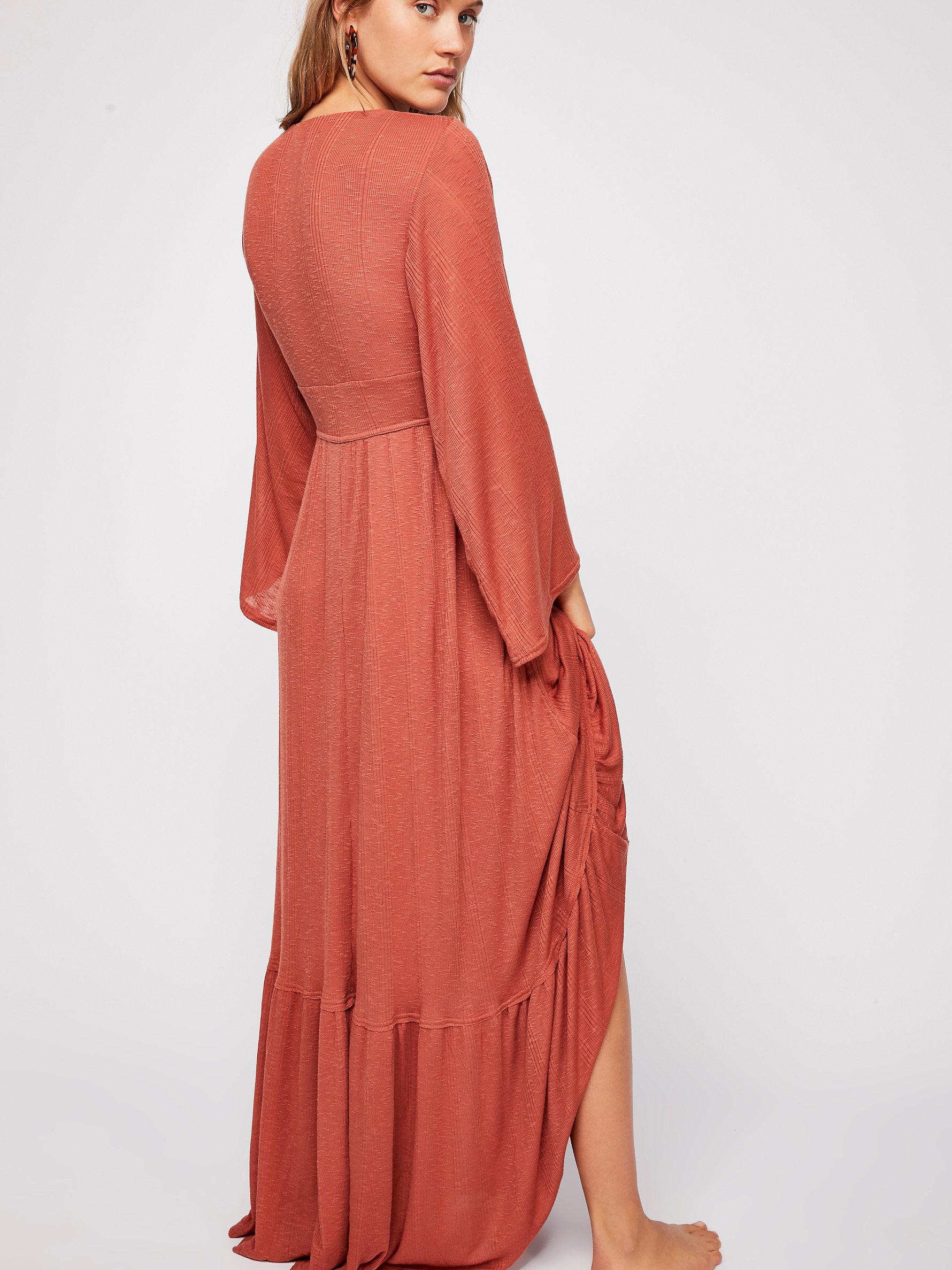 moon walkin maxi dress