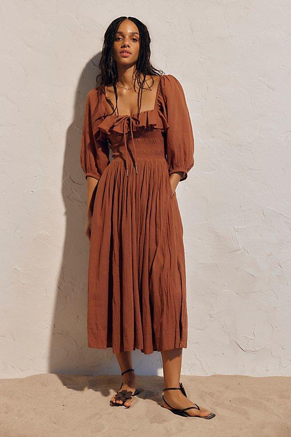 oasis brown dress Retro Oasis Moss Tank Dress XS – By Paradise Found main image 0