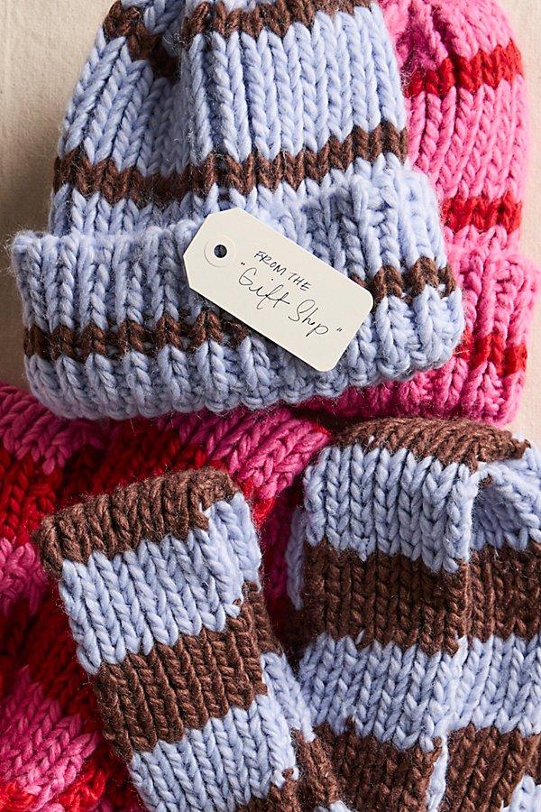 Free People Tacita Beanie & Scarf Set/Pink Tacita Beanie & Scarf Set | Free People main image 4