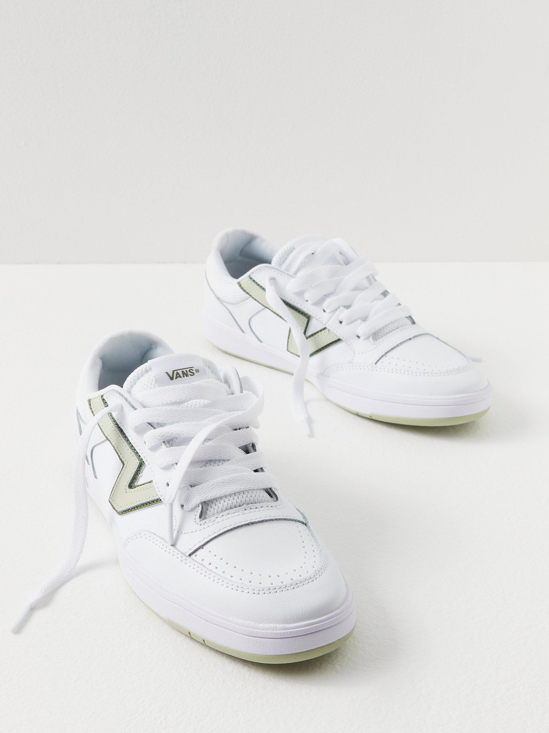Free People Vans Lowland Court Sneakers in White Lyst Free People Vans Lowland Court Sneakers in White Lyst