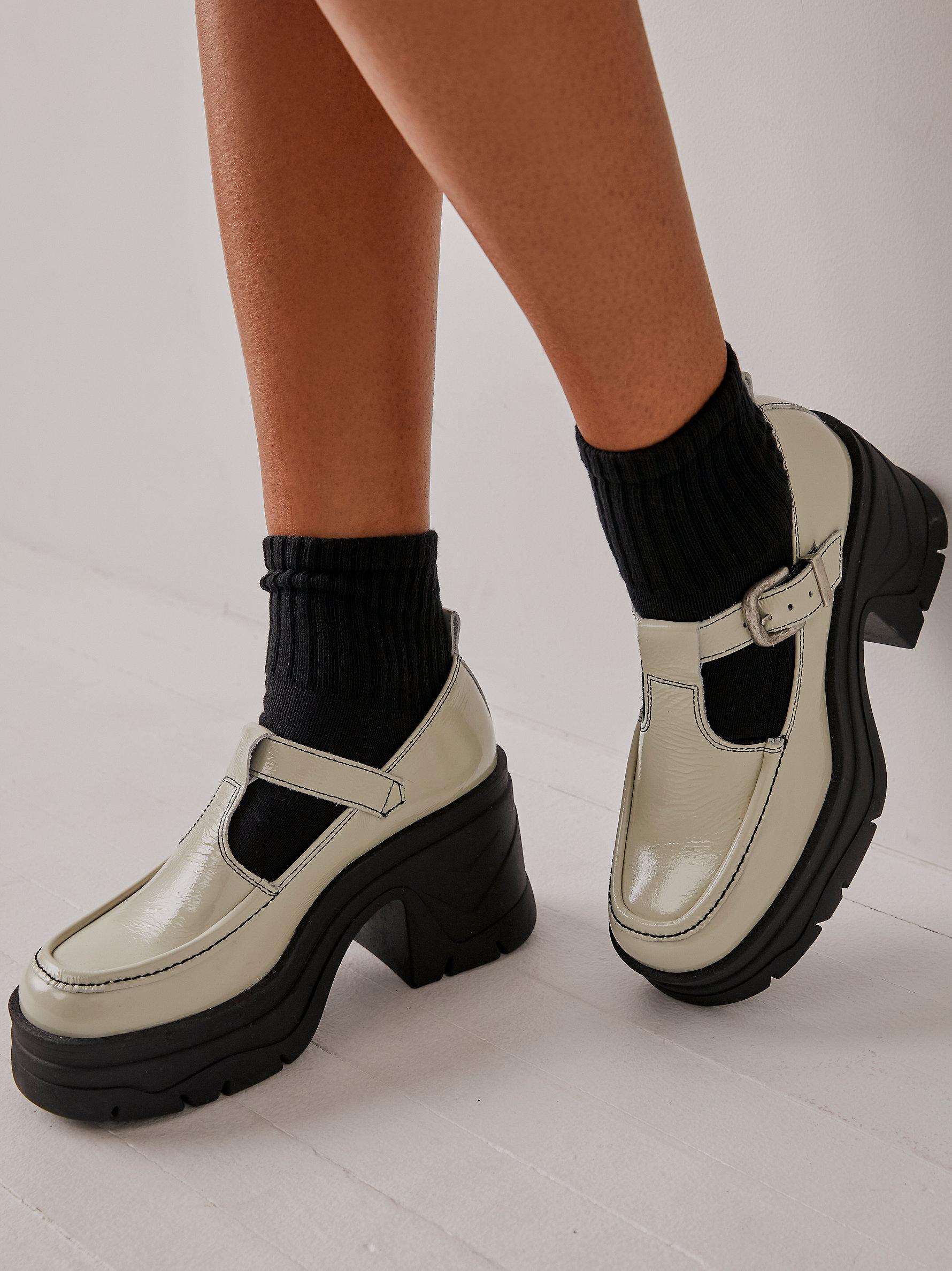 pleaser platform mary janes