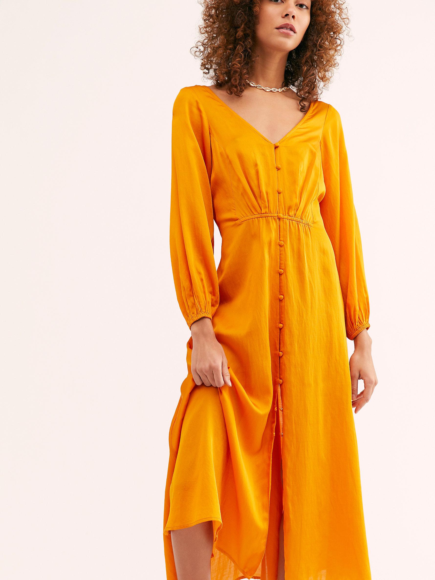 free people later days midi dress