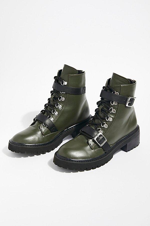 vegan slate lace up boot