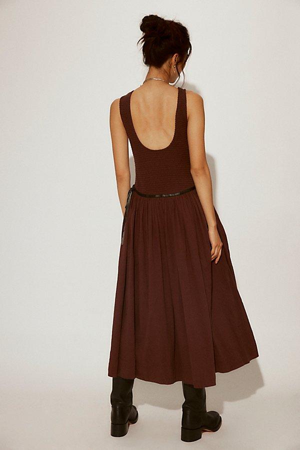 nightingale seersucker midi dress Nightingale Seersucker Midi Dress