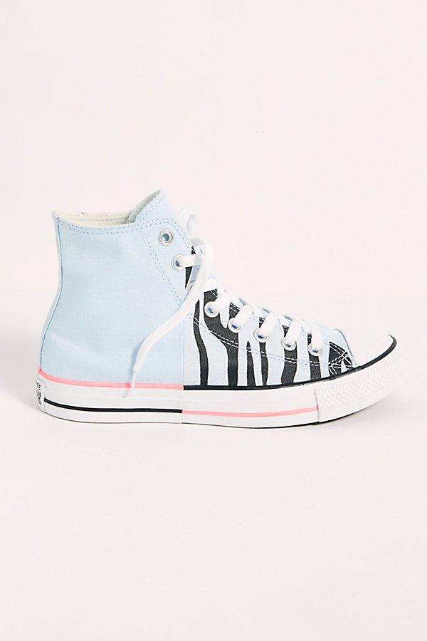 zebra converse high tops