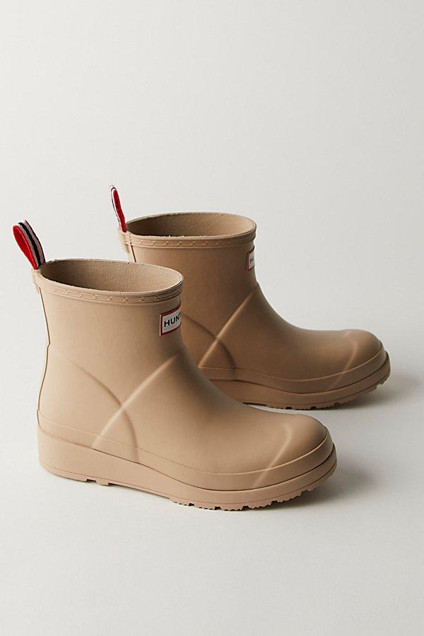 HUNTER Play Short Wellies in Natural | Lyst