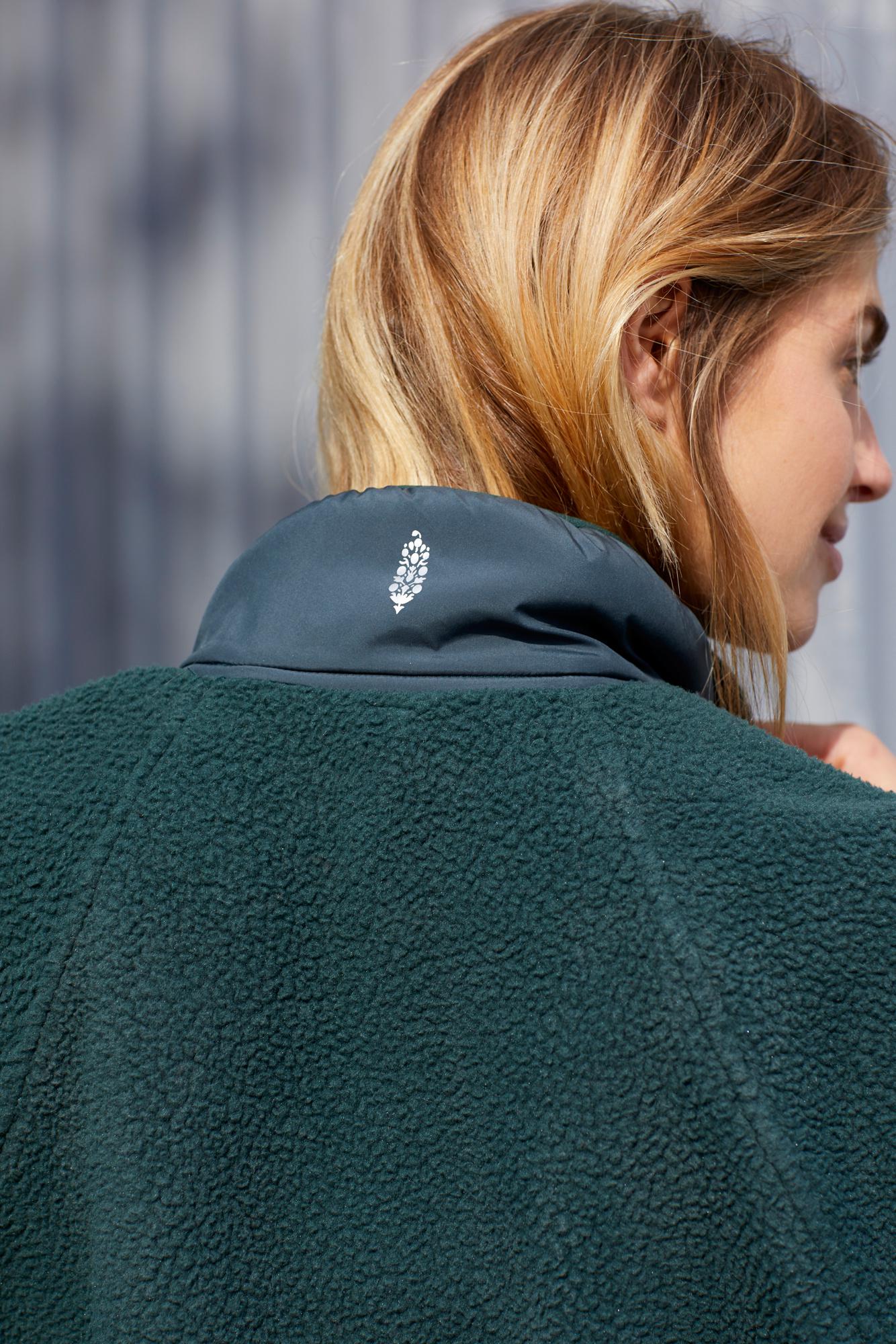 Free people hit the slopes jacket green Clearance