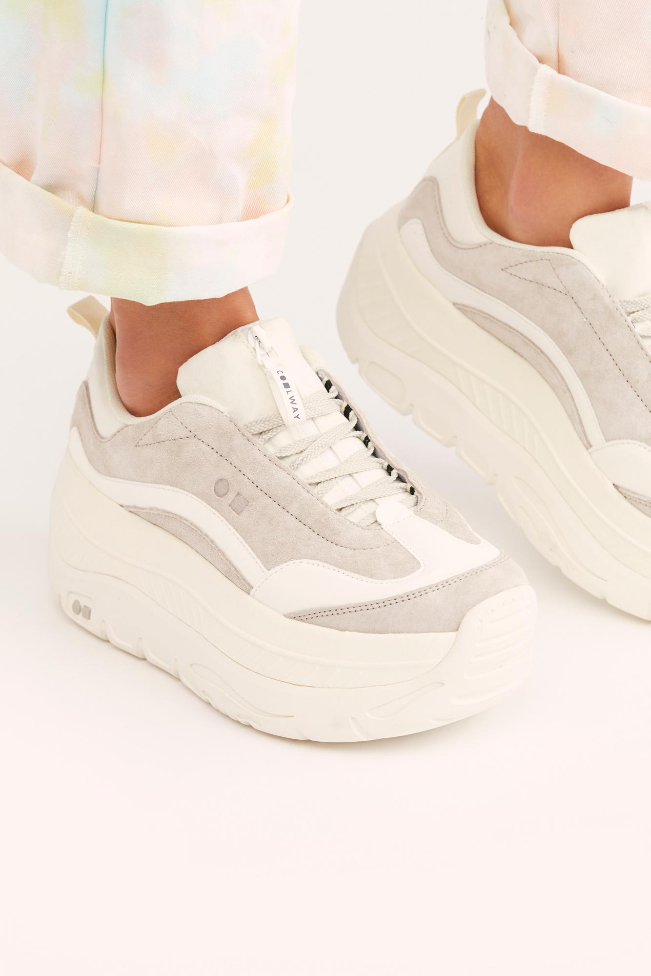 free people white sneakers