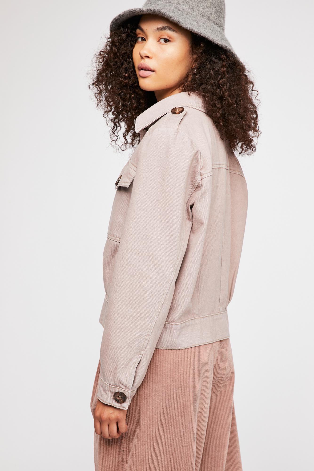 free people eisenhower denim jacket