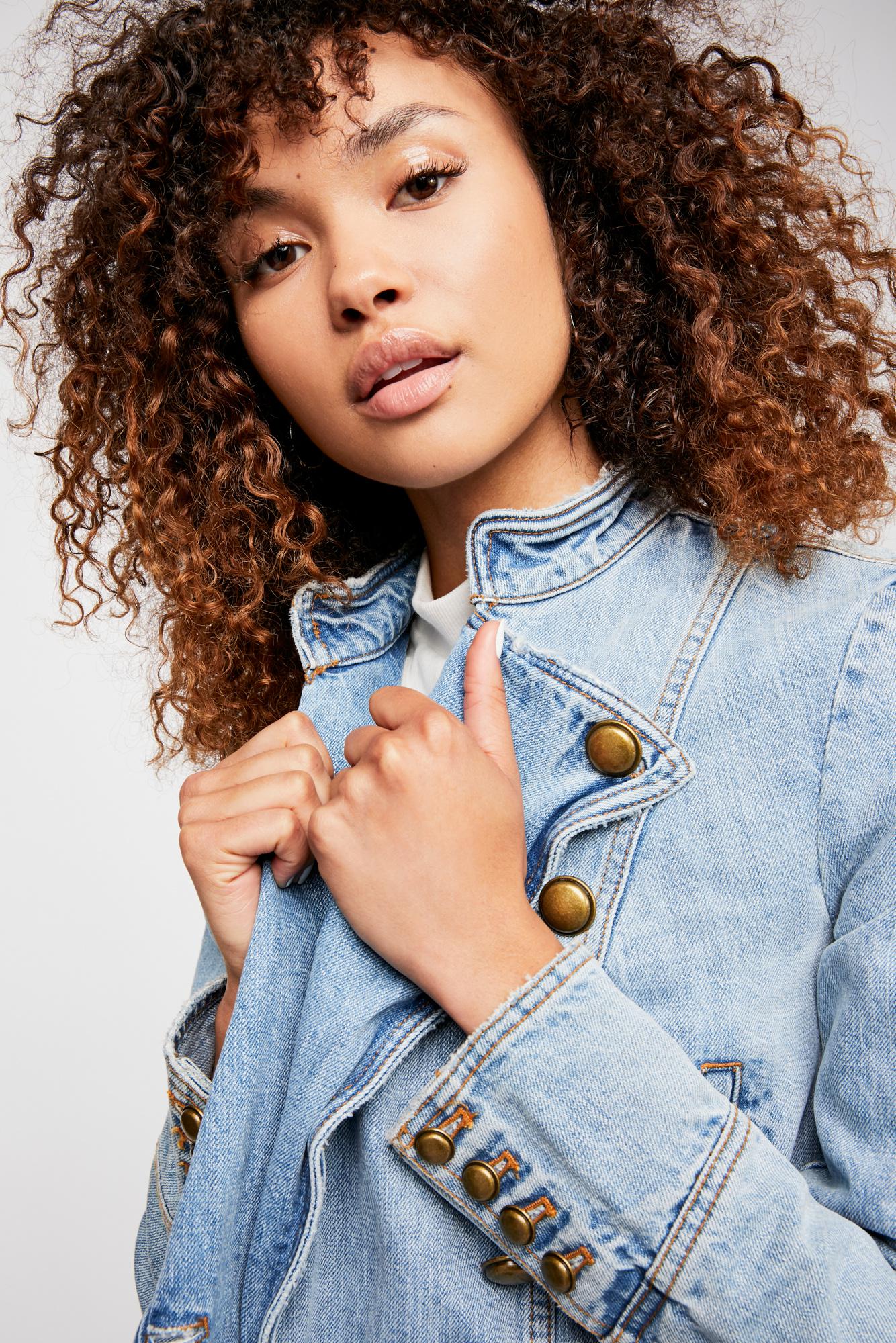 free people ferry denim jacket
