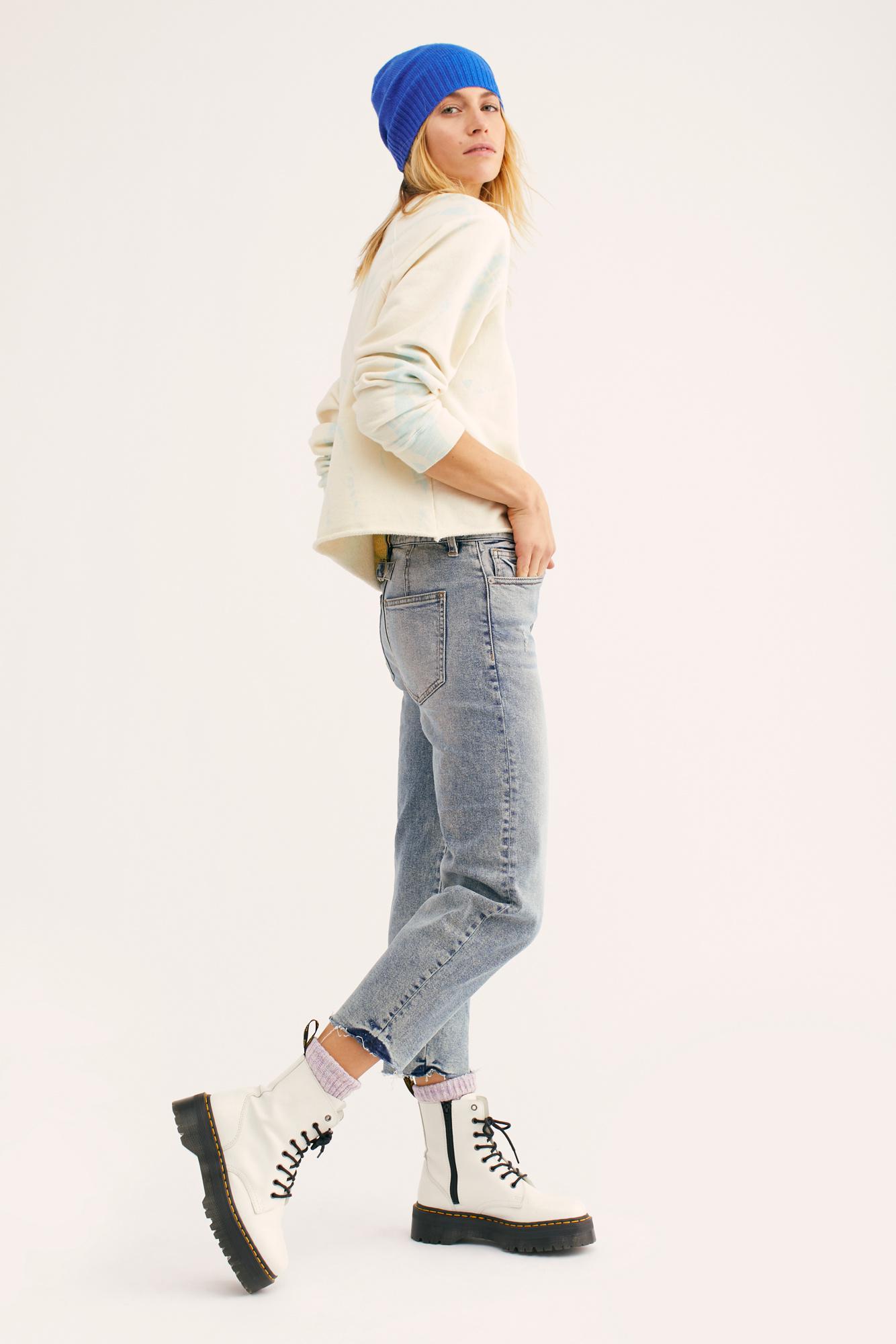 free people barrel jeans