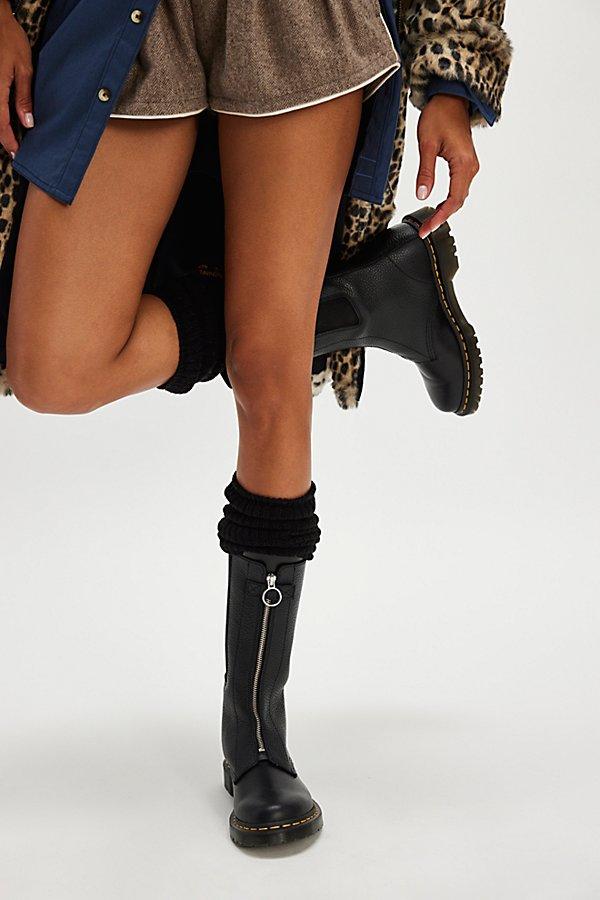 Dr. Martens 1B99 Front-Zip Boots in Black | Lyst