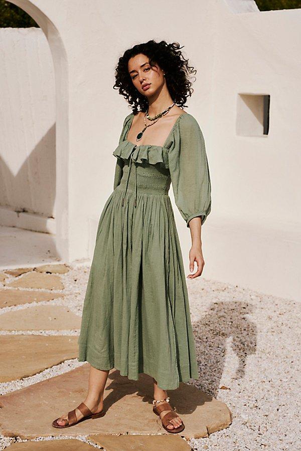 free people oasis midi dress Oasis Midi Free People Auburn