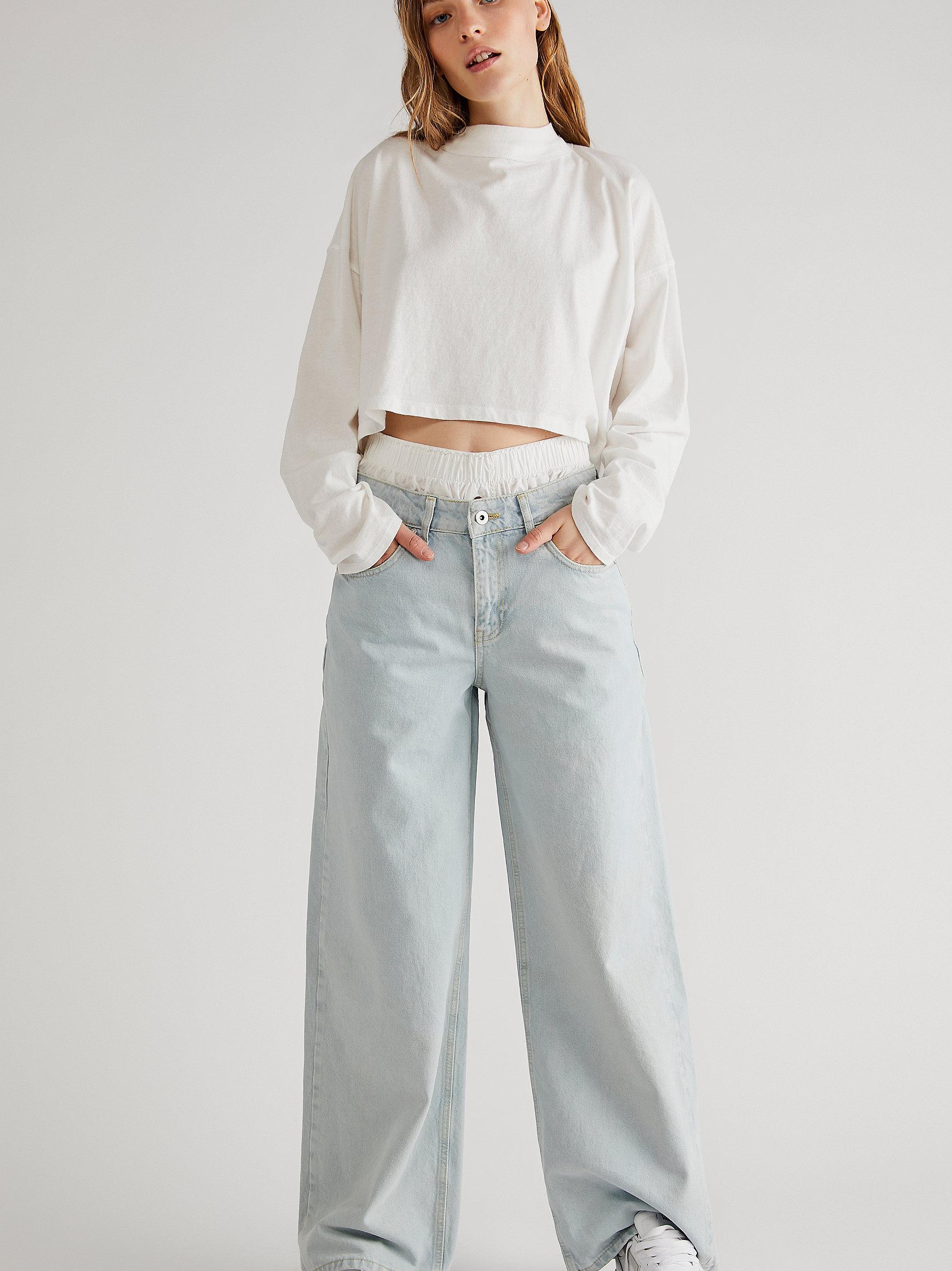 The Ragged Priest Low-rise Baggy Jeans 