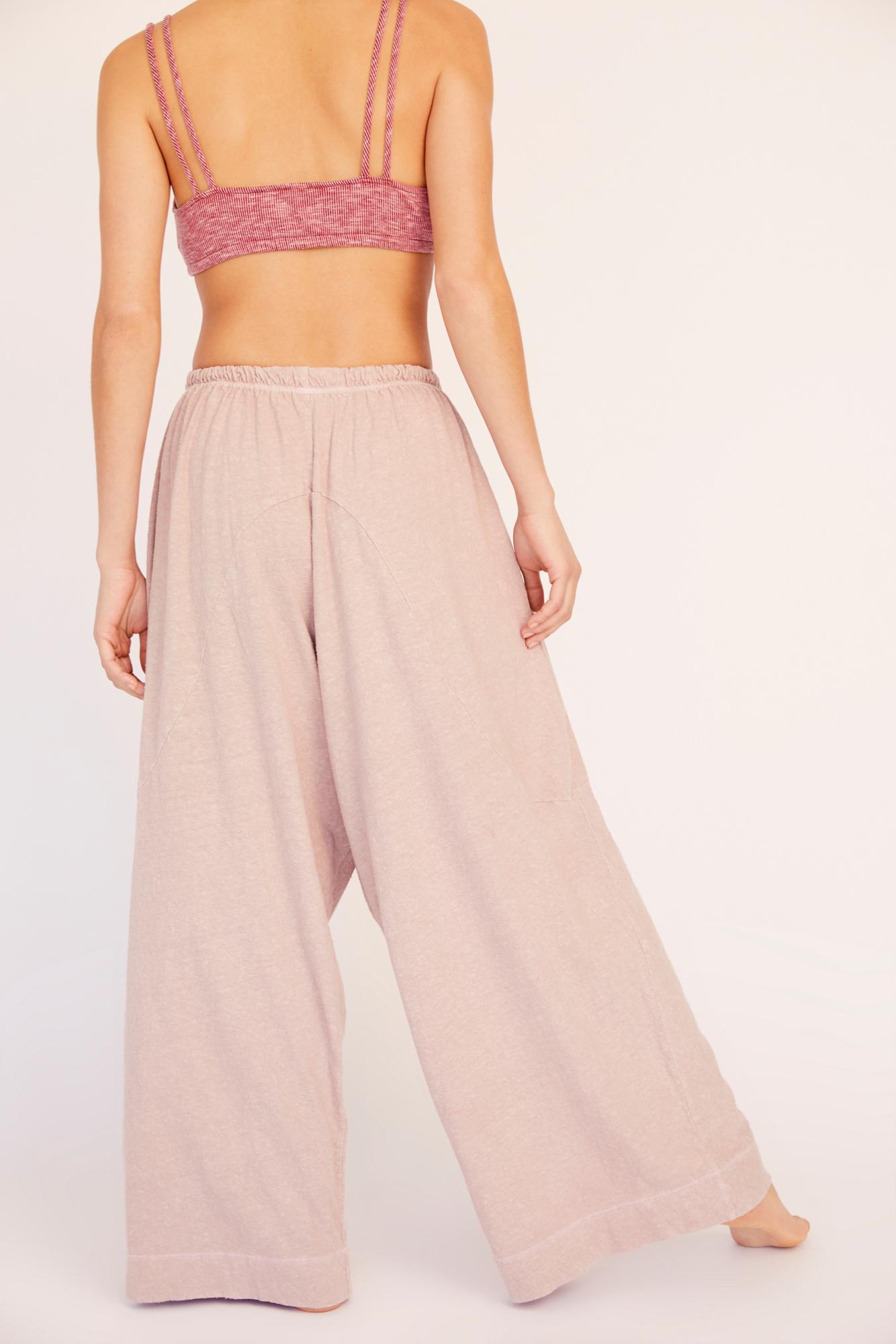 Free People Cotton Getting Jiggy Jogger By Intimately In Pink Lyst