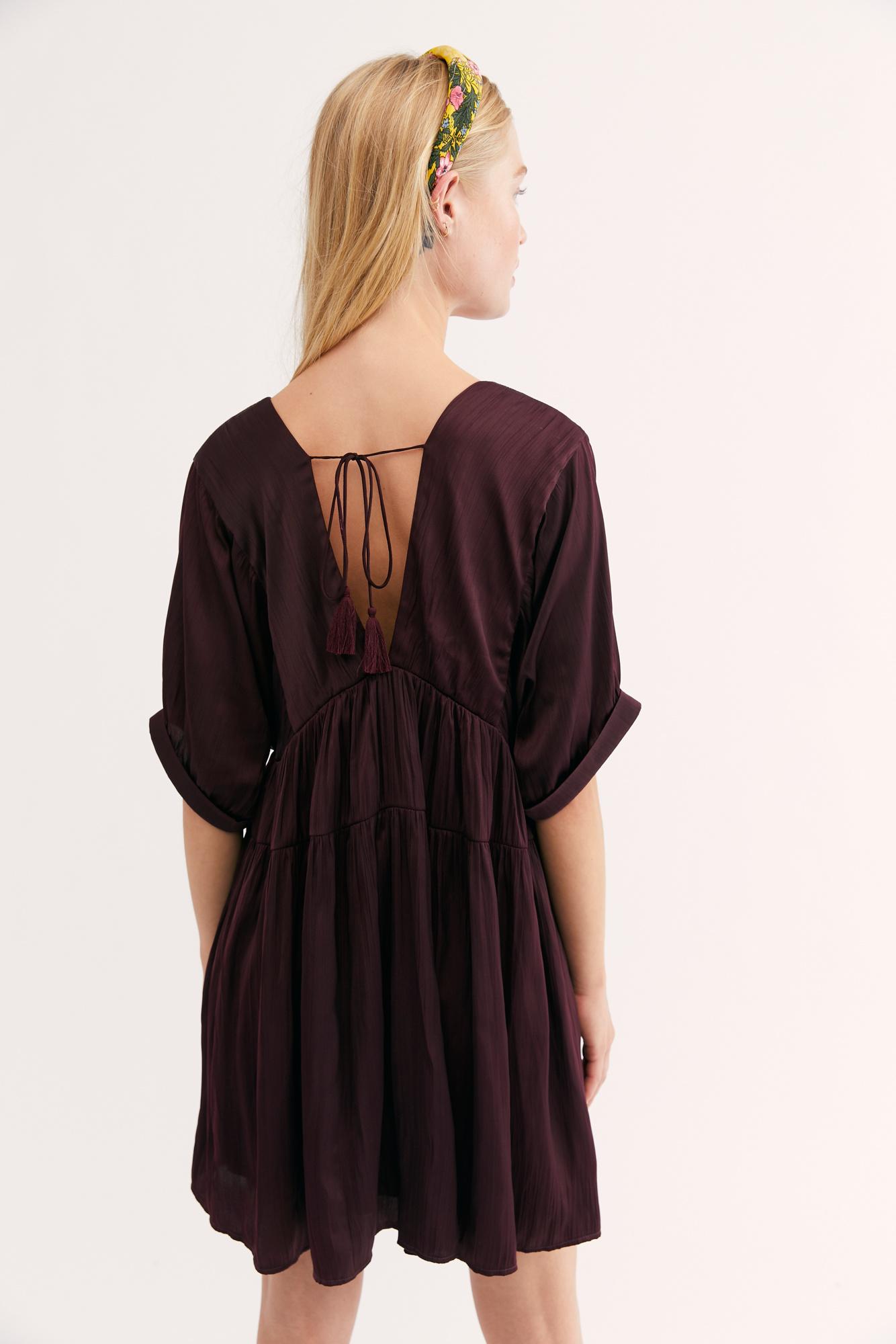 Shiny sun up mini dress Clearance