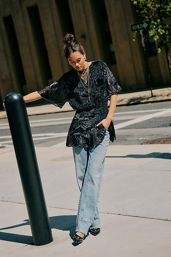 manuka burnout velvet mini dress Free People Manuka Burnout Velvet Mini Dress In Berry Combo - 70% Off