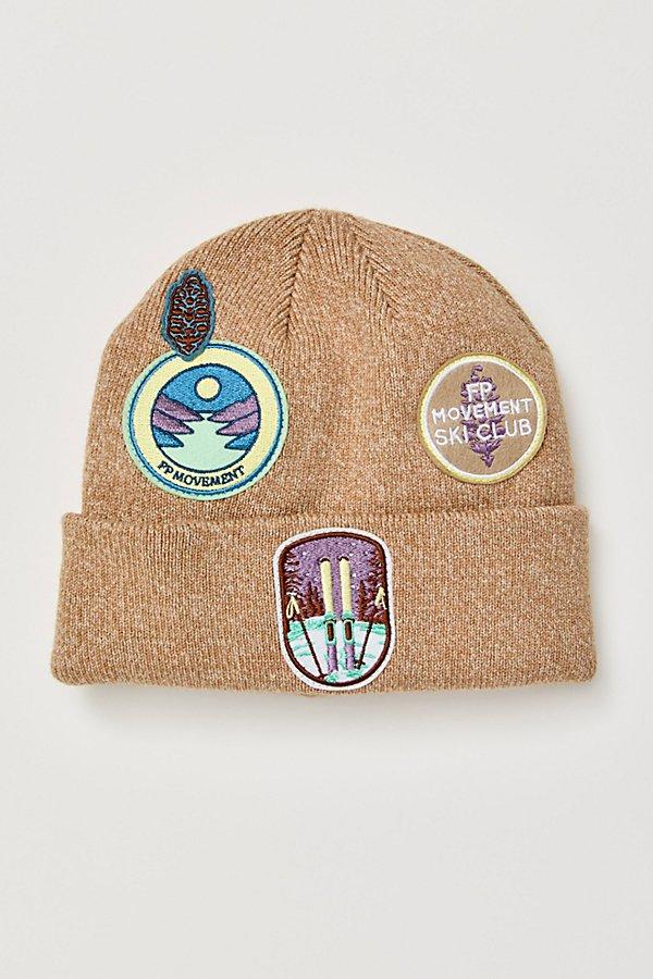 NWT FP MOVEMENT BY FREE PEOPLE PARK PATCH BEANIE Free People Movement Parks Patch Beanie New | Mercari main image 4