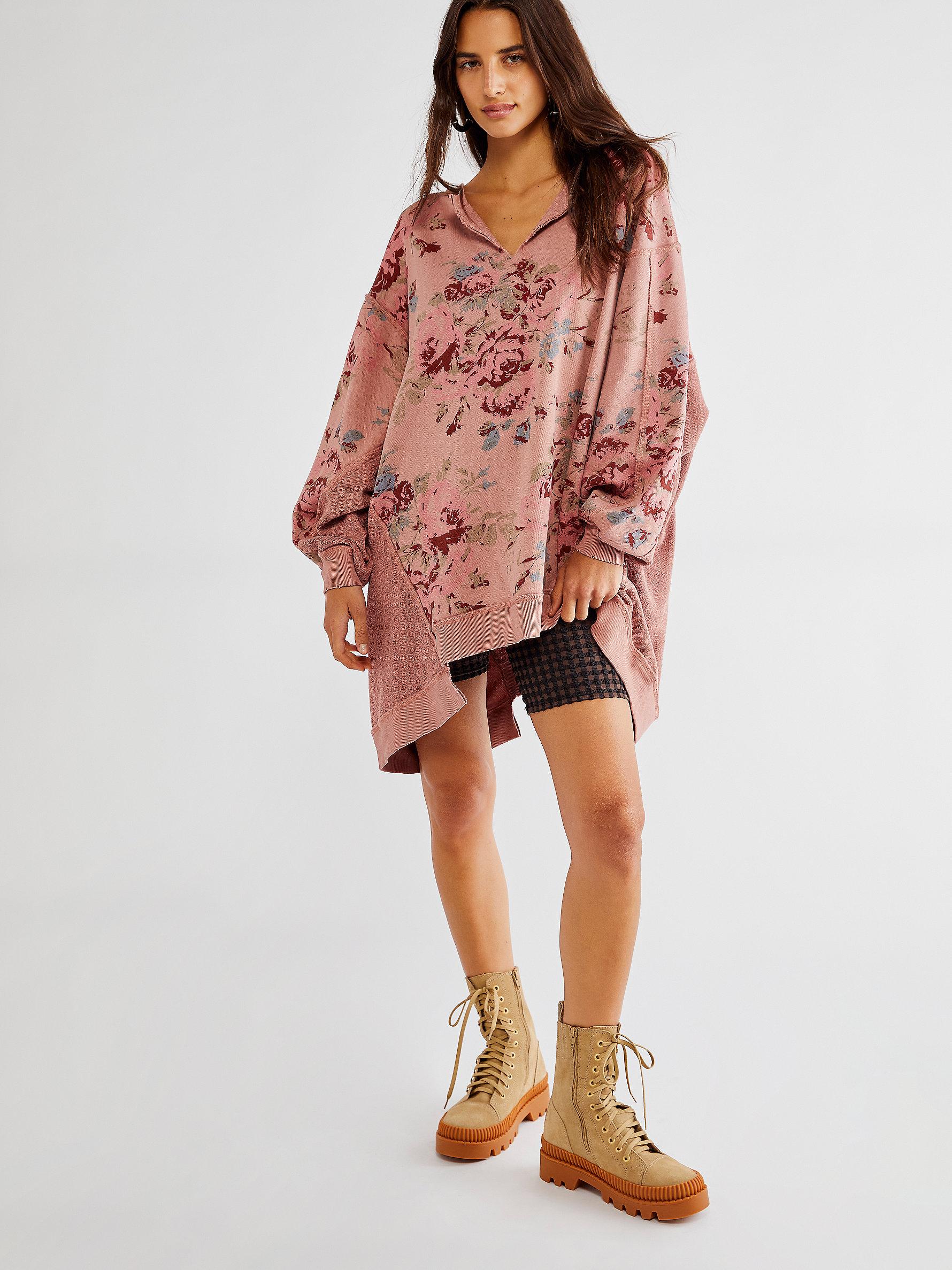 Free people with the band sweatshirt Clearance