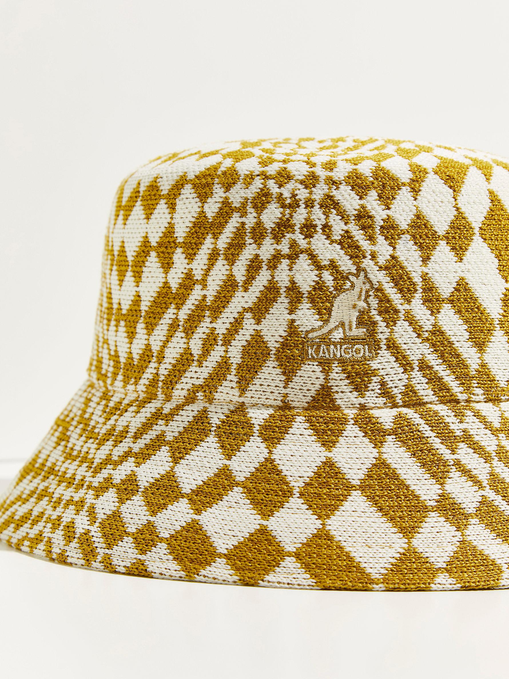 Free People Canvas Kangol Warped Check 