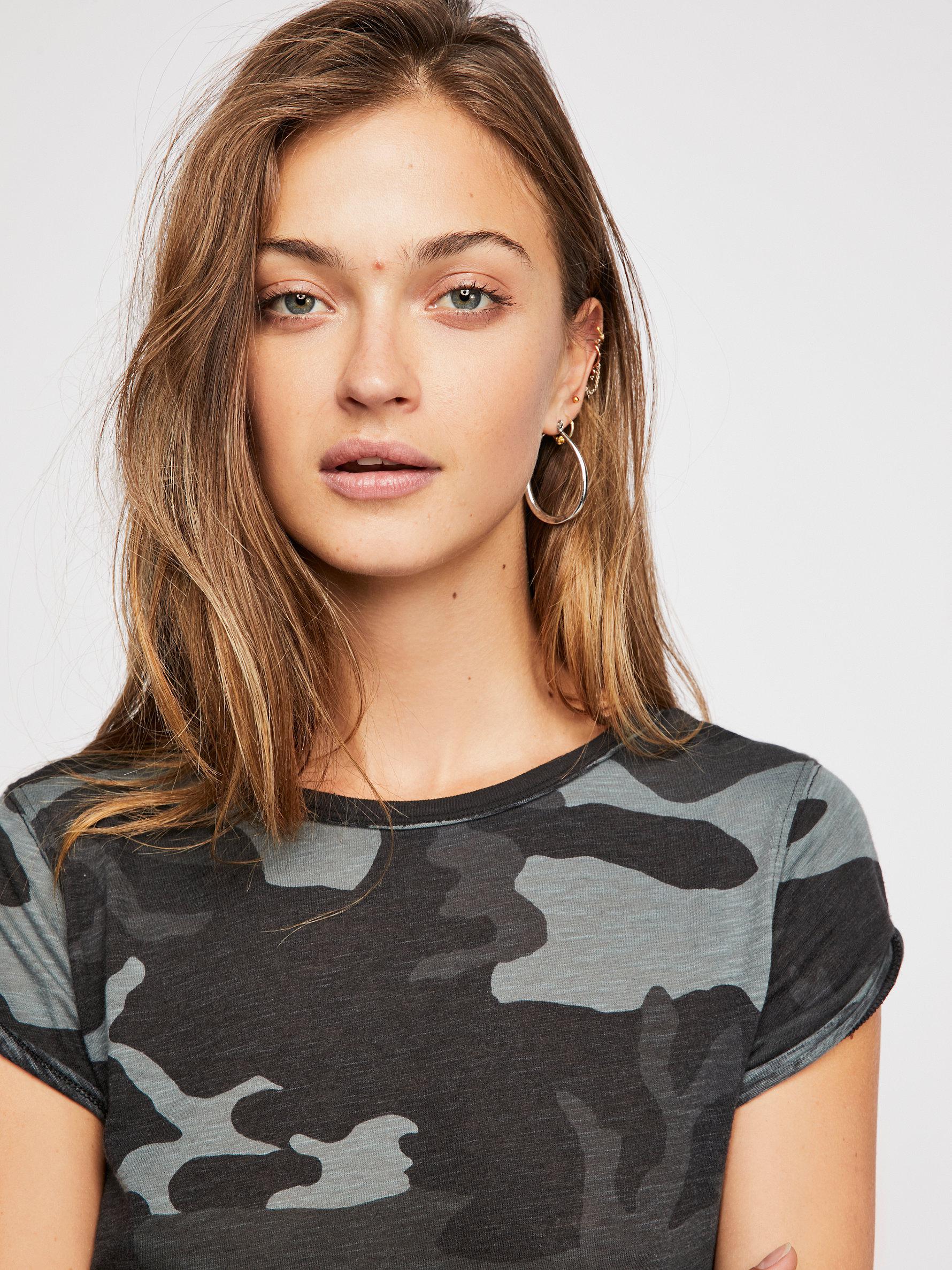 Cotton We The Free Camo Clare Tee 