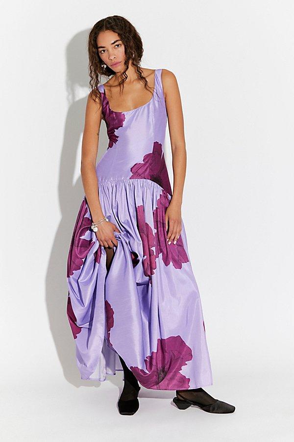 Hutch The Ridge Printed Dress in Purple | Lyst