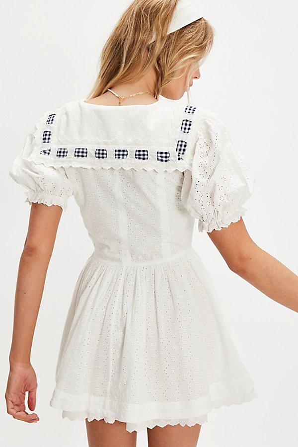 For Love Lemons Ruby Ribbon Mini Dress in White Lyst