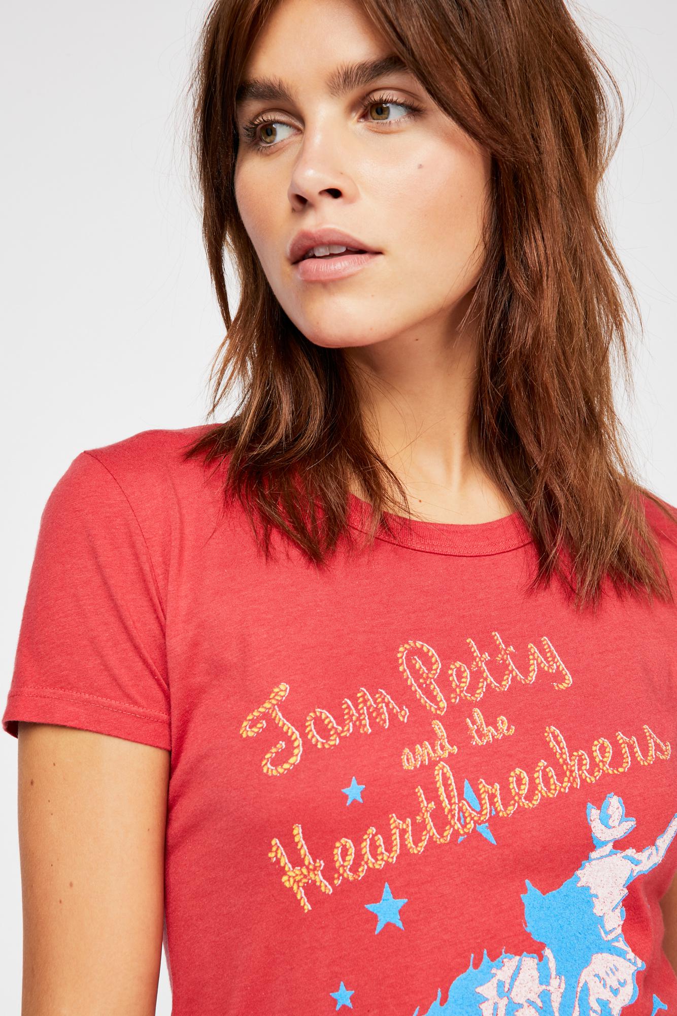 tom petty t shirt womens