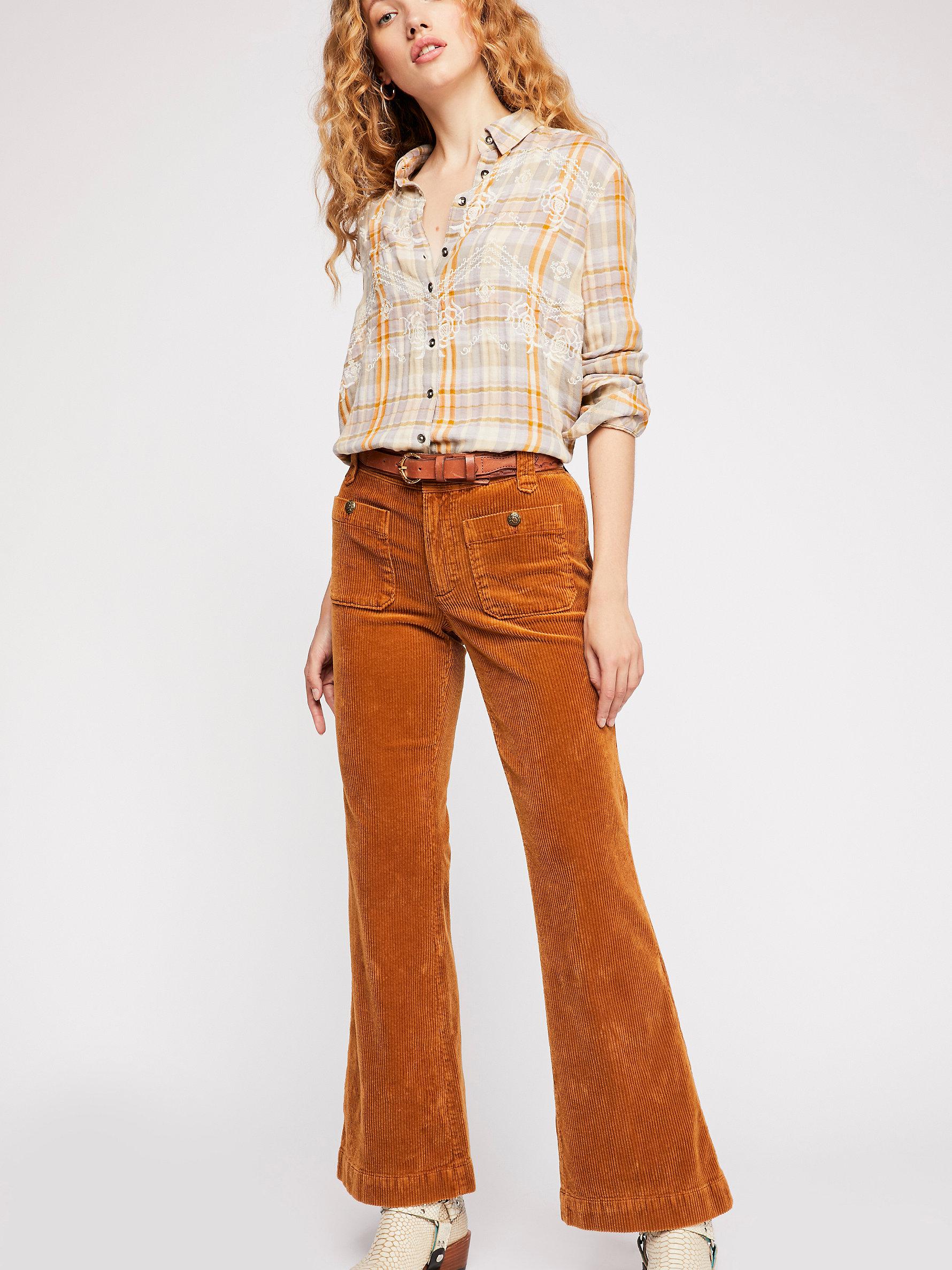 free people corduroy pants
