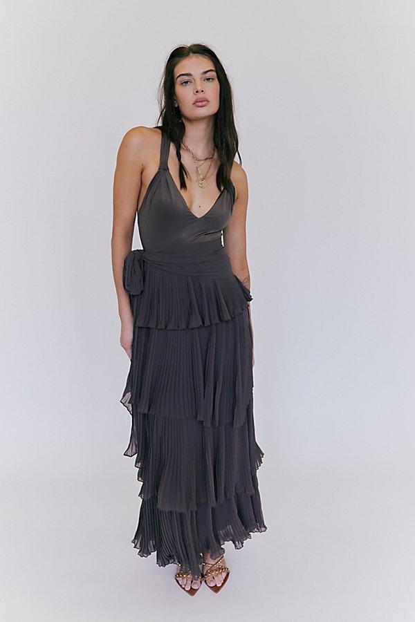Free People Sola Maxi Dress in Black | Lyst