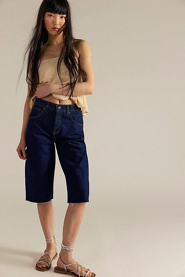 Free People Jam Session Relaxed Capri Jeans | Lyst
