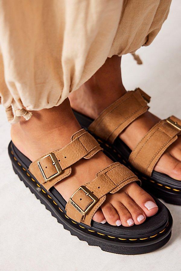 Dr. Martens Myles Sandals At Free People In Savannah Tan Size Us 6 in Natural Lyst UK