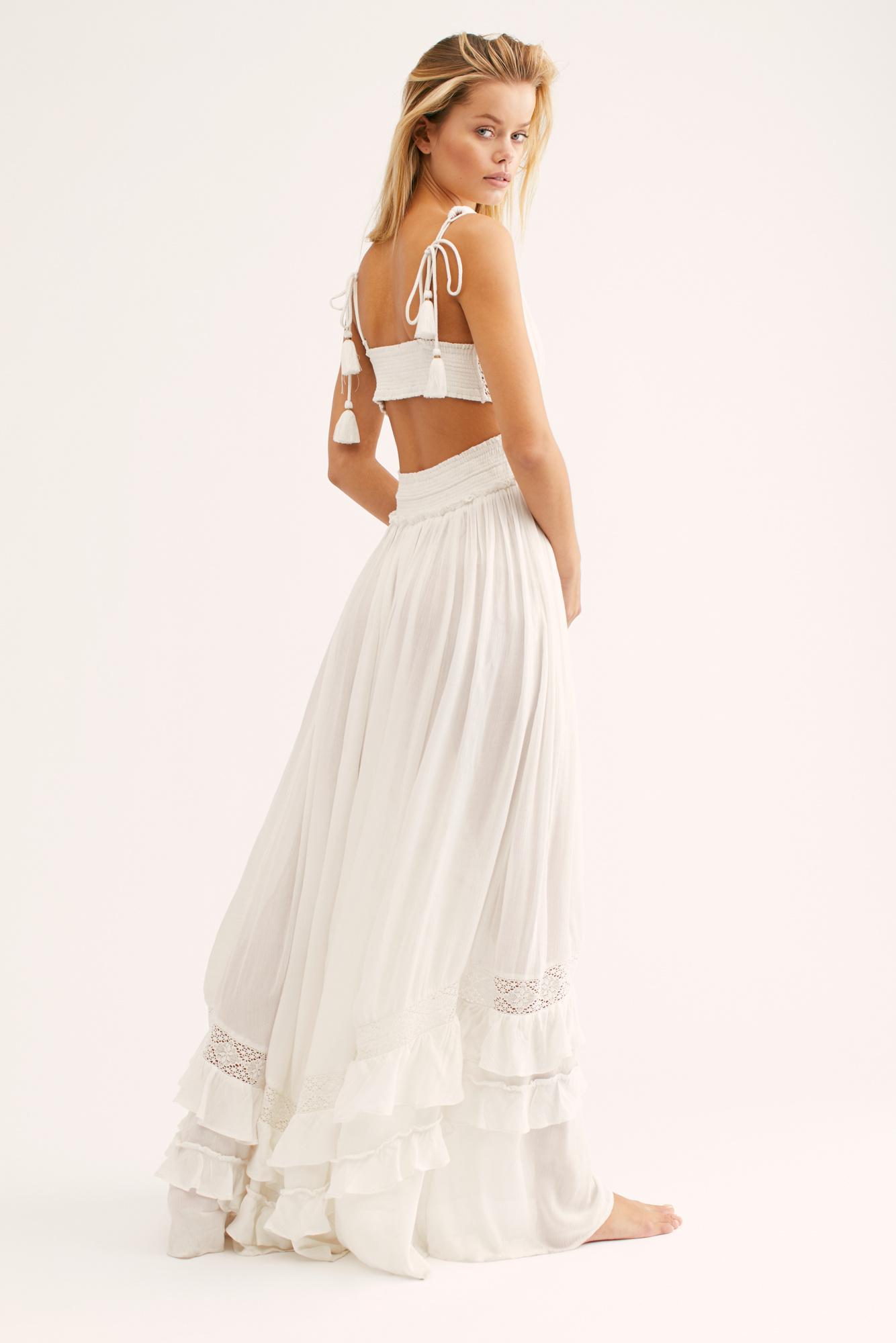 Free People Lace Santa Maria Maxi Dress 