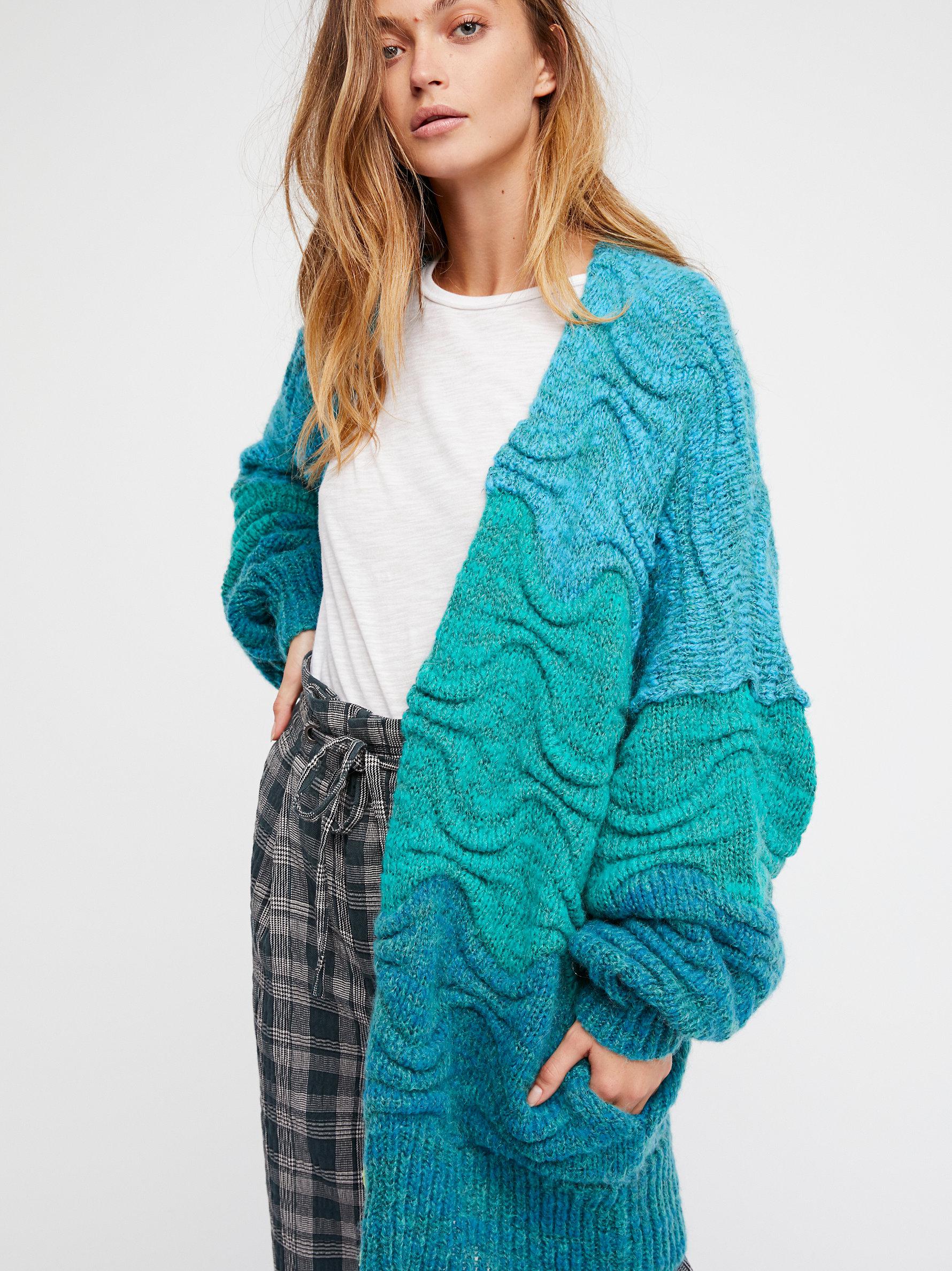 free people beach party cardi