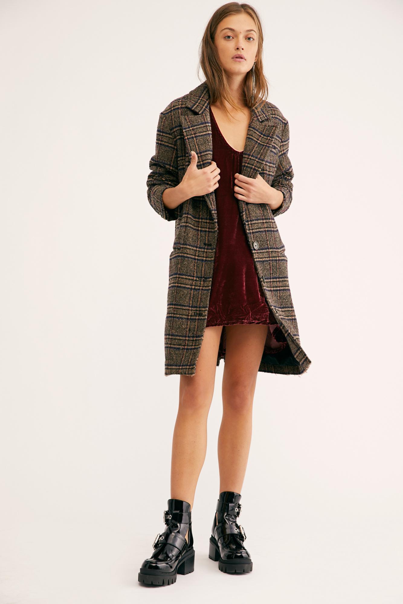 Crushed Velvet T-shirt Dress 