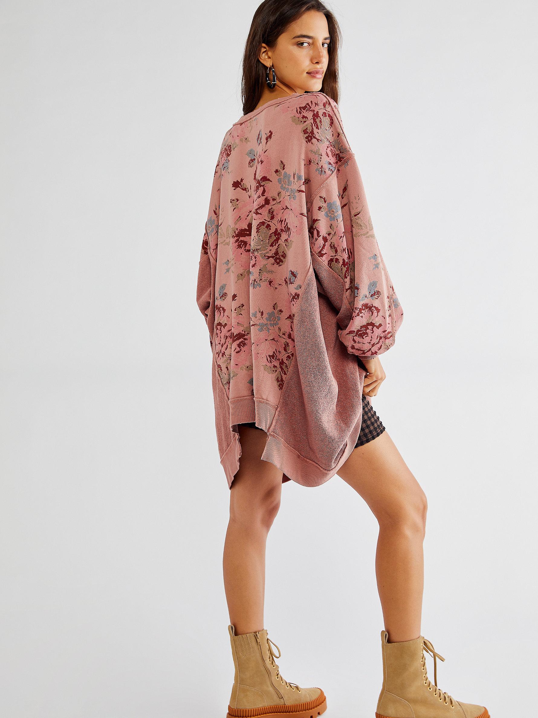 Free people with the band sweatshirt Clearance