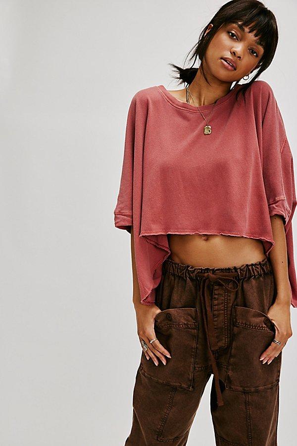 フリーピープル Free People We The Free C'est La Vie Tee レディース シャツ トップス Red Combo Women's Free People We The Free C'est La Vie Tee | Zappos.com