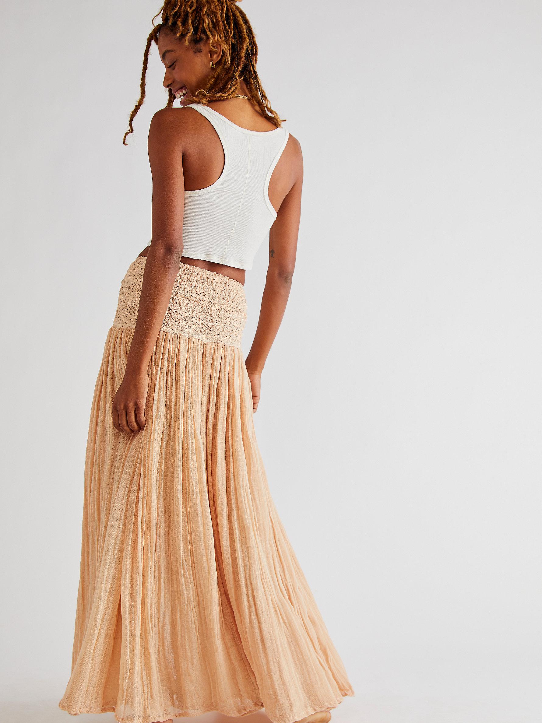 Free People Jen's Pirate Booty Sacred Earth Convertible Maxi Skirt