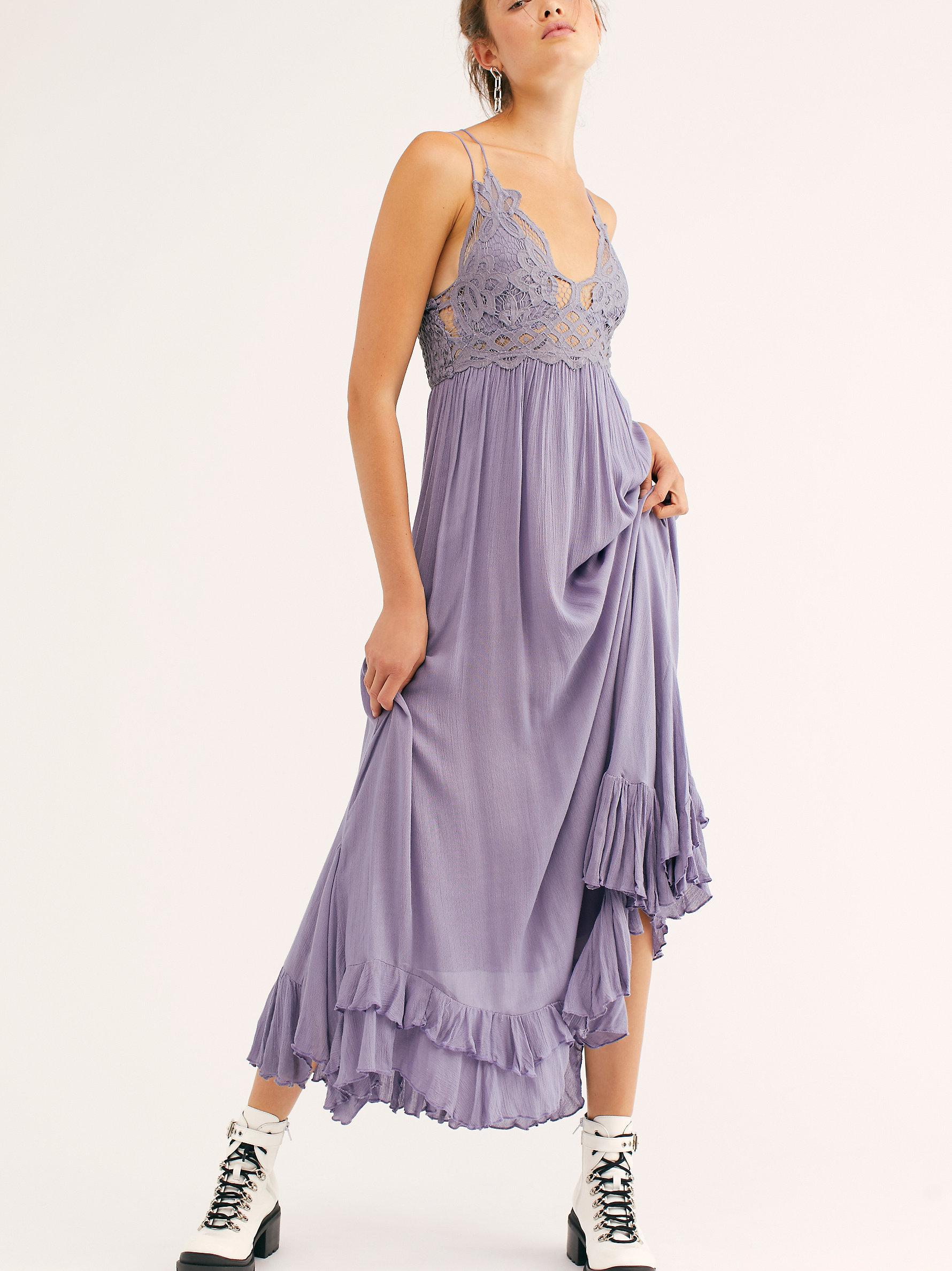 Lace Fp One Adella Maxi Slip - Chemise 