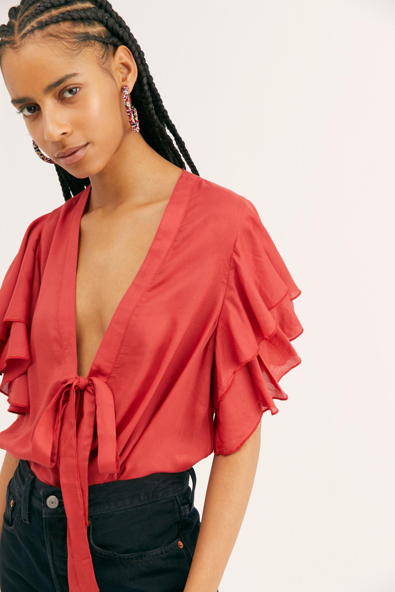 free people call me later bodysuit