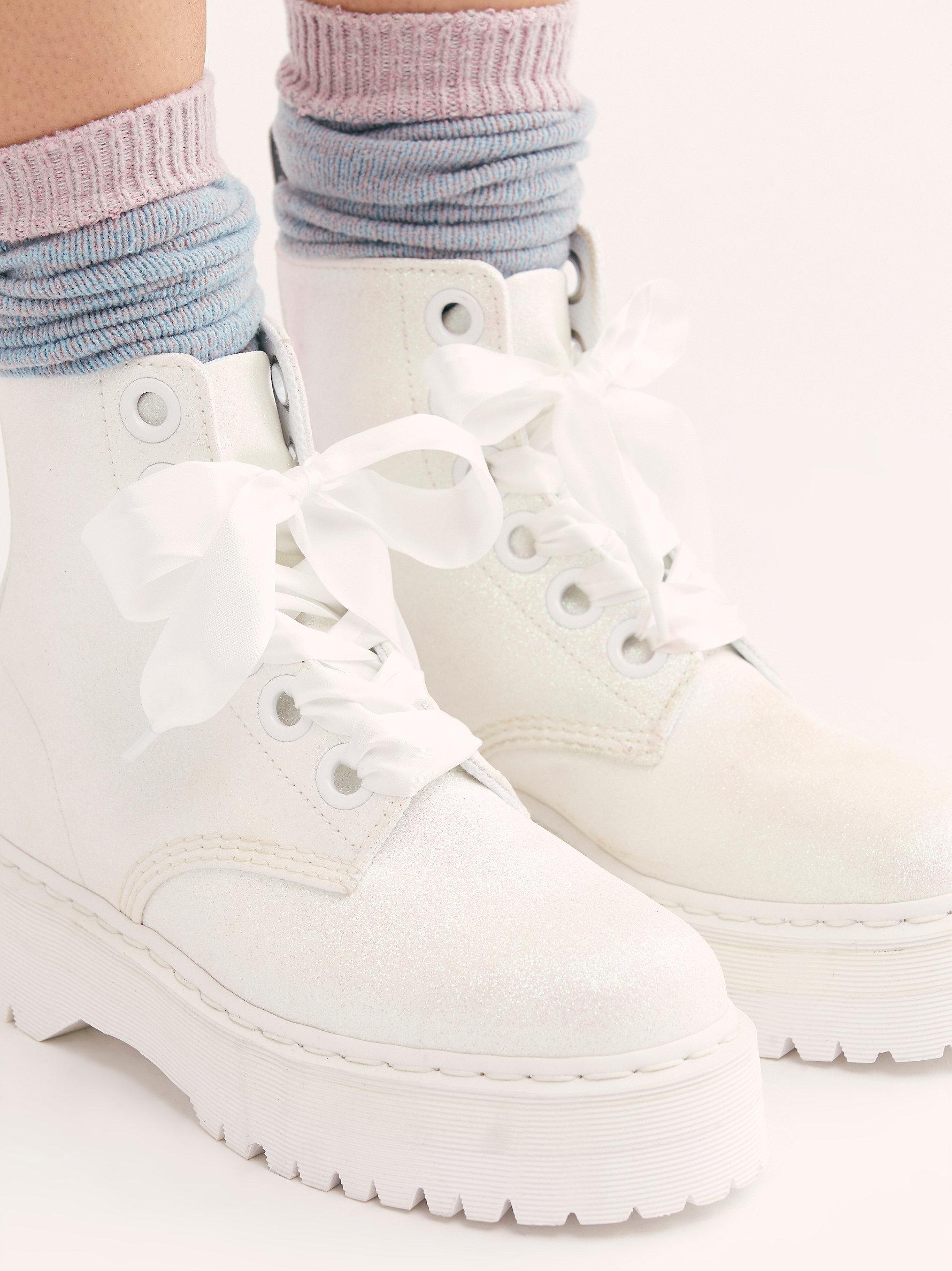 molly glitter white