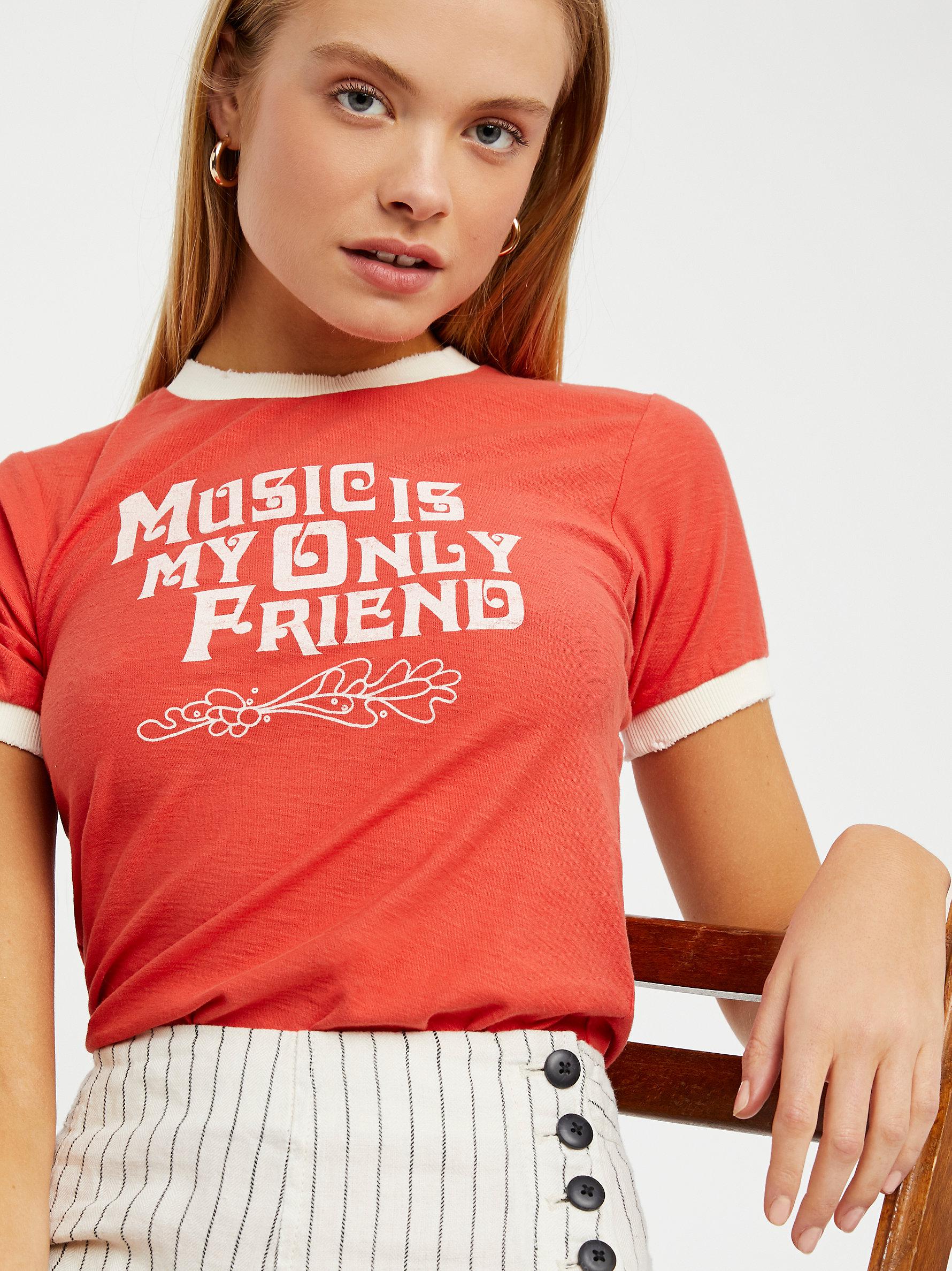 Free People Cotton Music Is My Only 