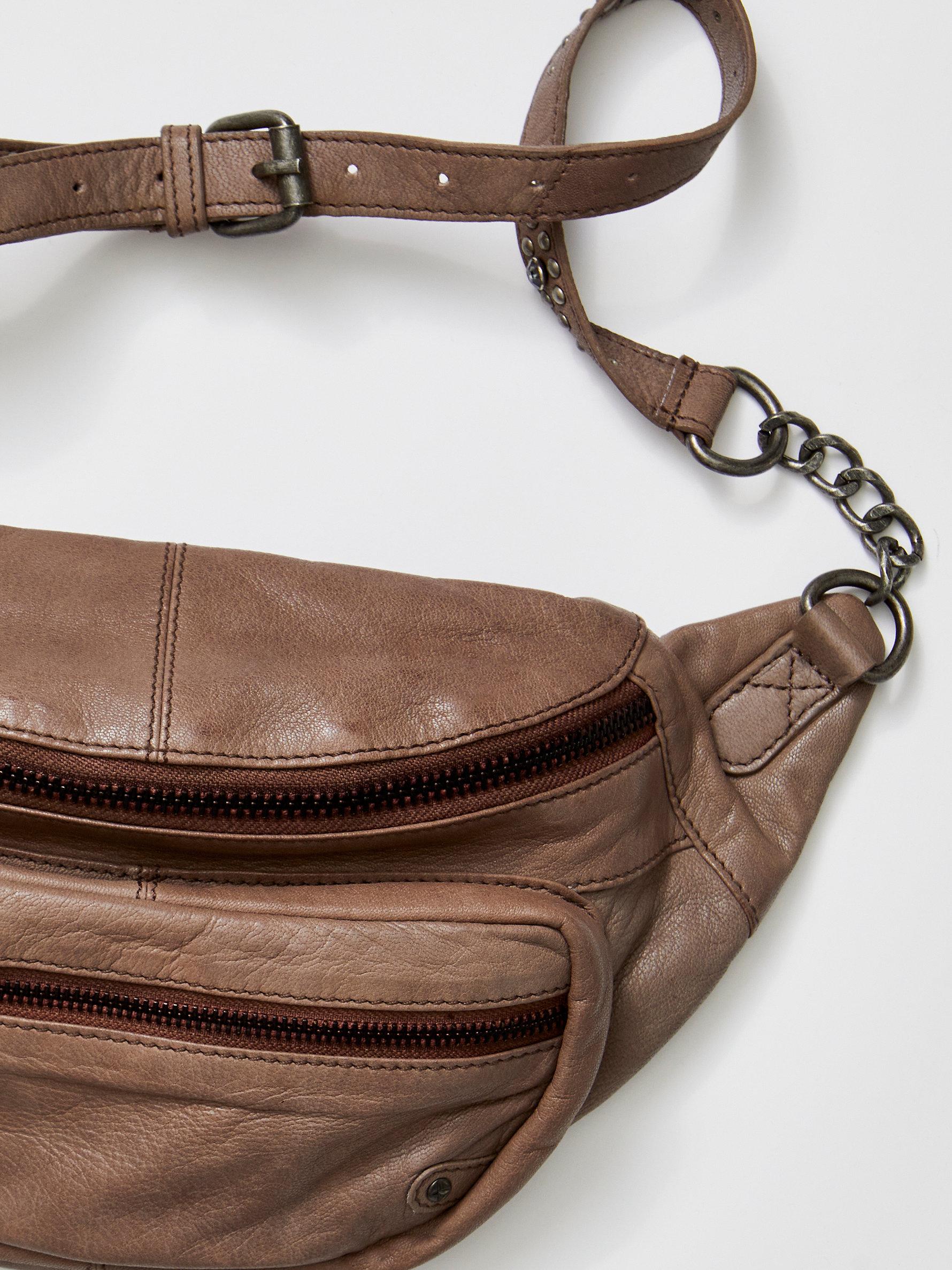 Free People Studded Archer Sling in Brown