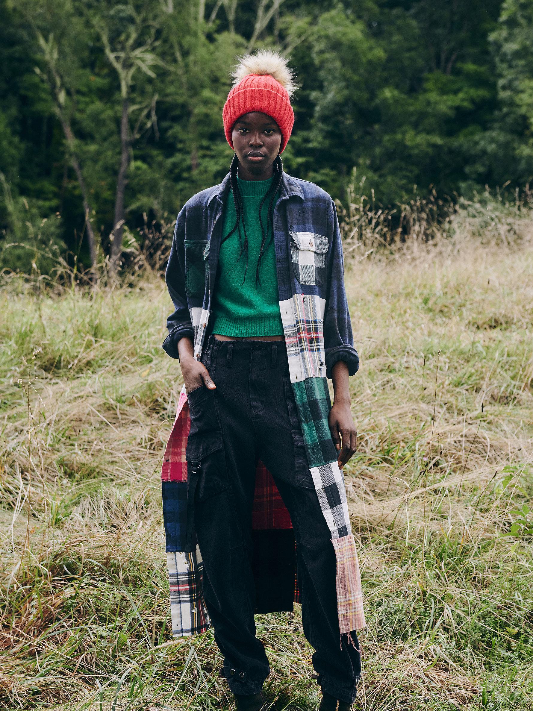 Free People Hazel Pullon Dropwaist Jeans in Blue Lyst