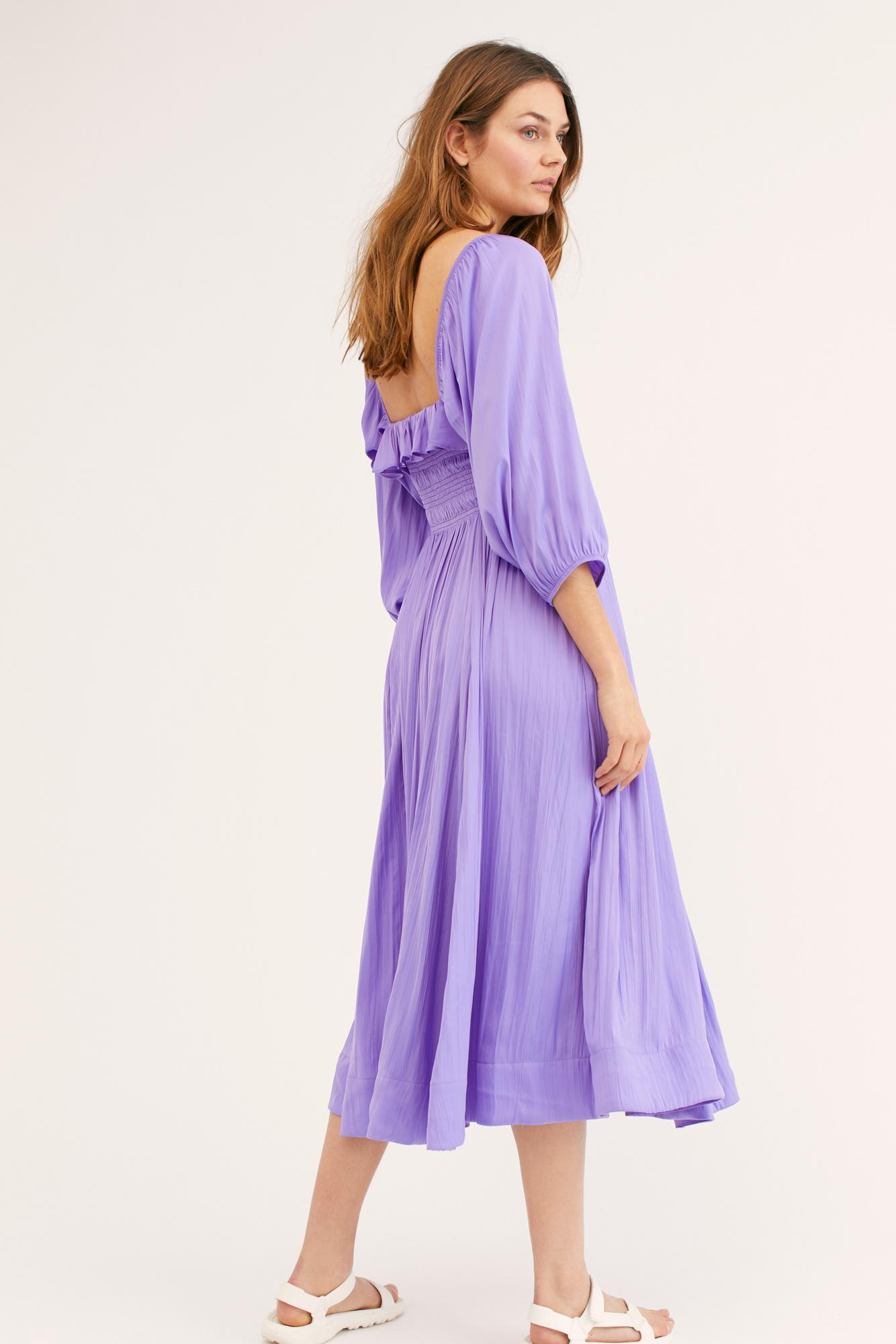 oasis lilac dress