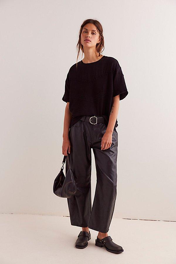 (取寄) フリーピープル レディース ドロシー ティー Free People women Dorothy Tee Black Free People Women's Dorothy Tee, Black at Amazon Women's